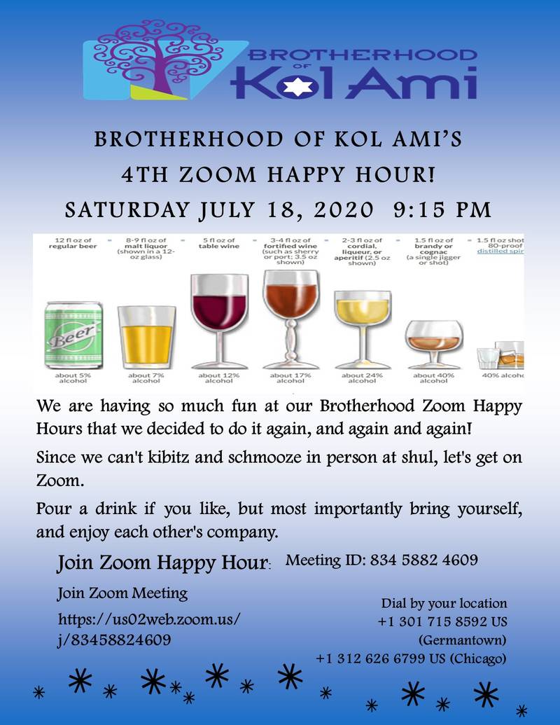 Banner Image for BROTHERHOOD 4th VIRTUAL HAPPY HOUR Via ZOOM: Click Here for Link