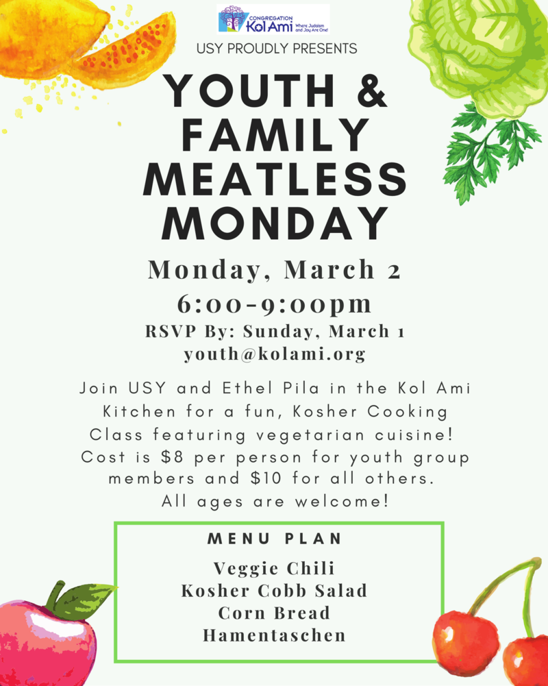 Banner Image for All Youth and Family Meatless Monday