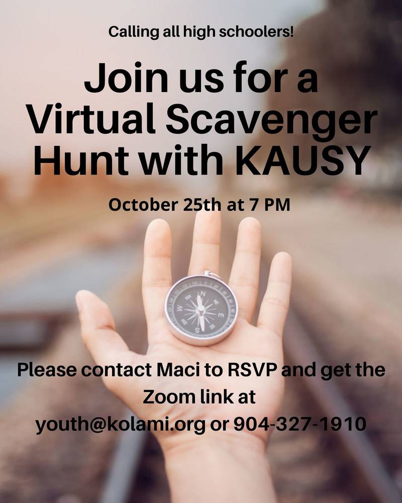 Banner Image for Virtual Scavenger Hunt with KAUSY : Click Here for more Info